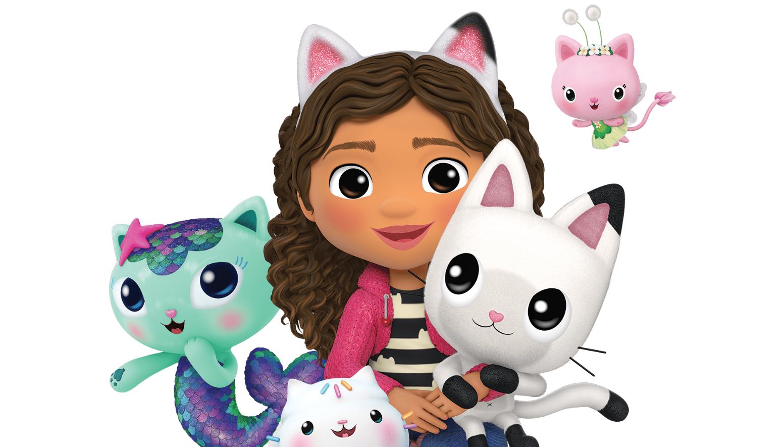 Gabby and friends from Gabby's Dollhouse - creative camp for ages 4-8