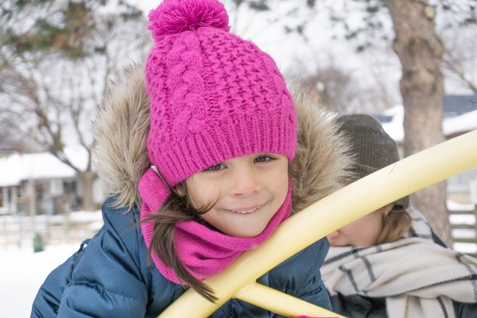 Happy children enjoying winter camp activities at Camp Monarch Toronto