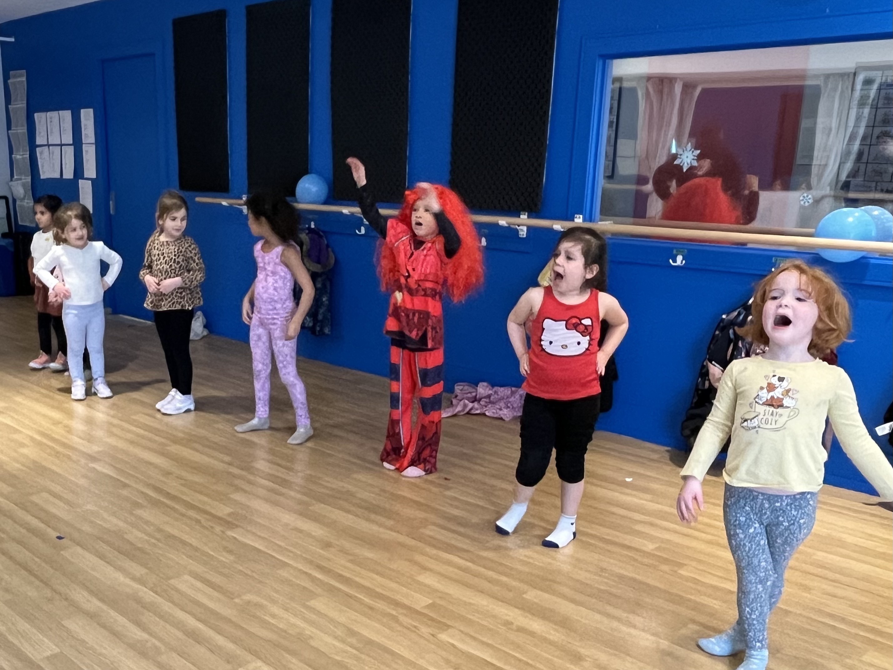 Kids learning music and instruments at Camp Monarch Toronto